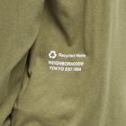 Neighborhood Men's Long Sleeve Logo Print Pocket T-Shirt in Olive Drab