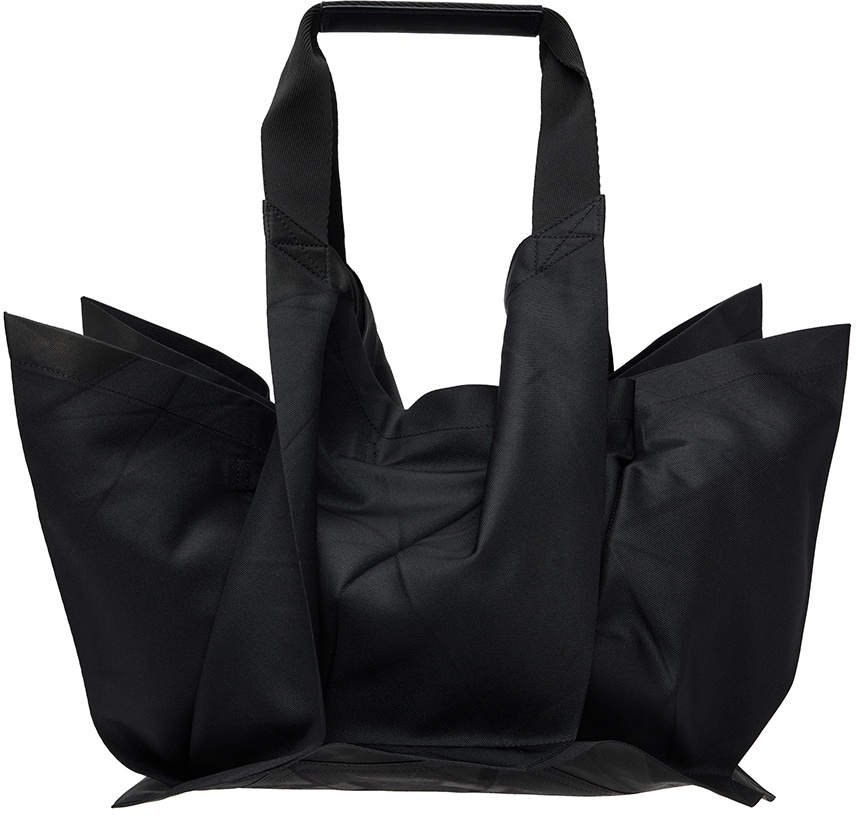 132 5. ISSEY MIYAKE Black Standard 9 Tote 132 5. ISSEY MIYAKE