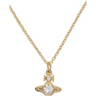 Vivienne Westwood Gold London Orb Pendant Necklace