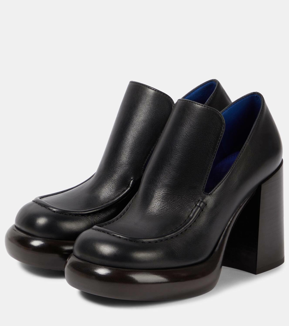 Burberry Leather loafer pumps