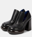 Burberry Leather loafer pumps