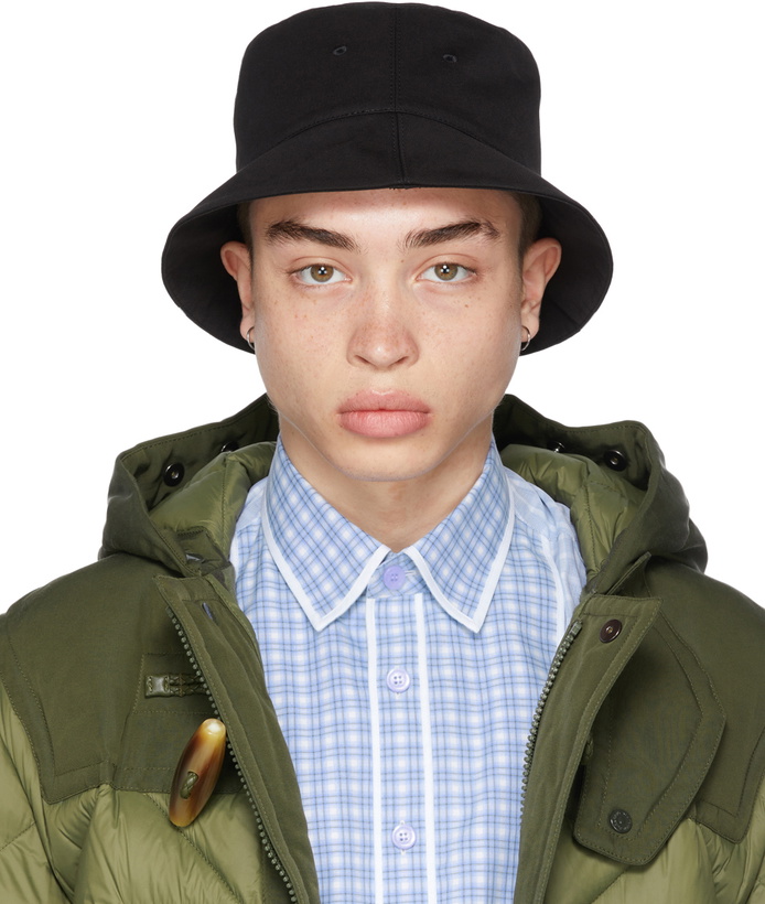 Photo: Burberry Reversible Black Logo Bucket Hat