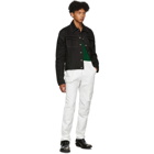 Spencer Badu White Twill Cargo Pants