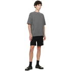 Represent Black 'Love and Kisses' Shorts
