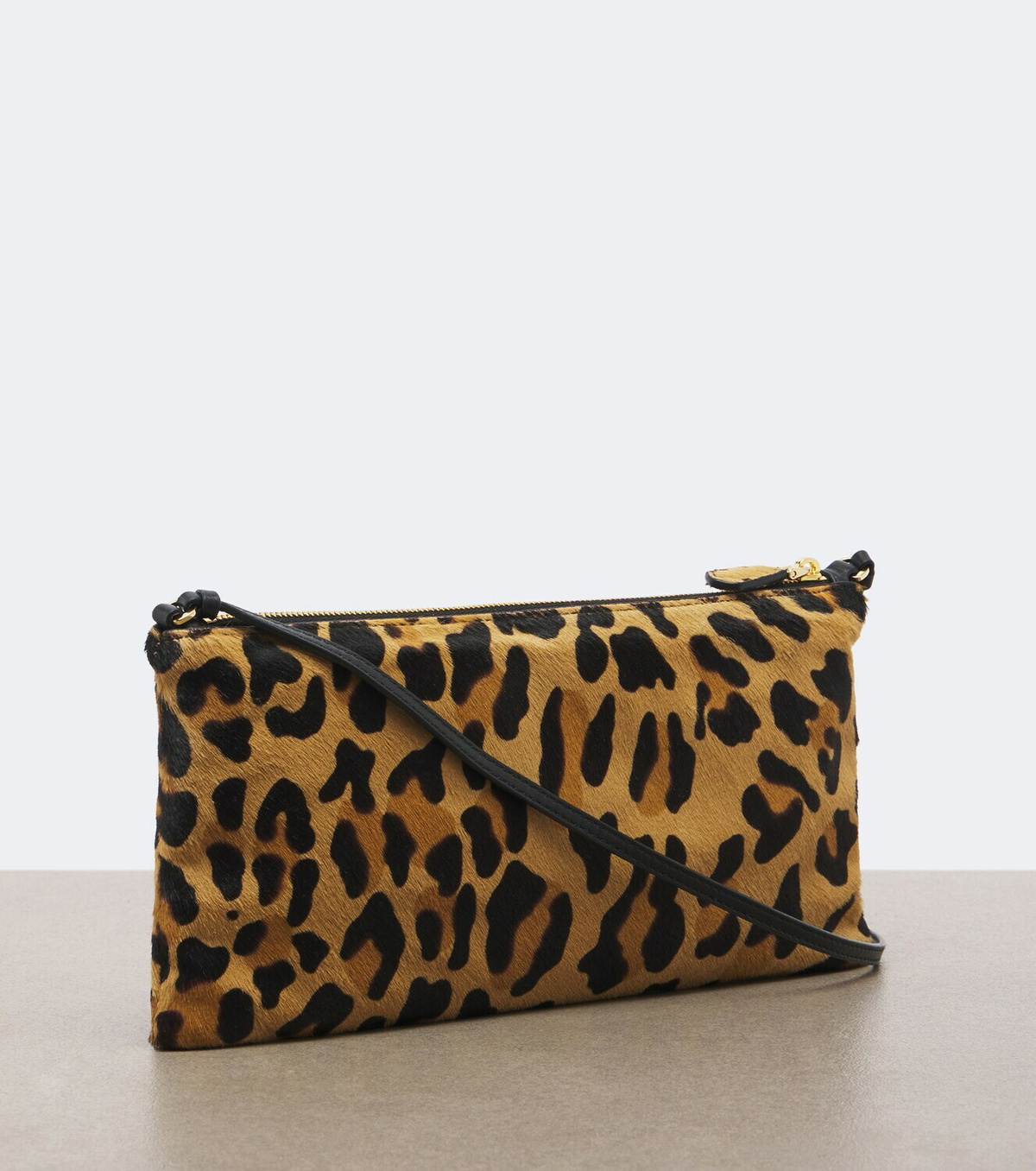 Prada Small leopard-print calf hair crossbody bag