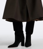 Paris Texas Anja suede knee-high boots
