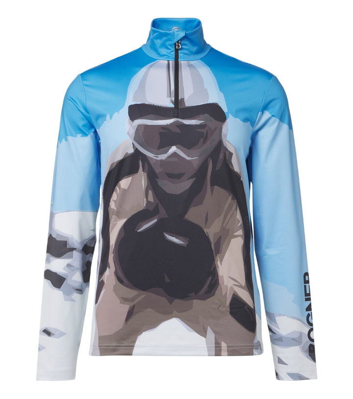 Photo: Bogner Verti printed ski top