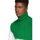 Facetasm Green Knit Dickie