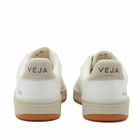 Veja Men's V-12 Leather Sneakers in White/Natural