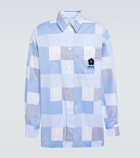Kenzo - Patchwork oversized cotton shirt