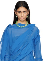Gohar World Green Host Baroque Pearl Necklace