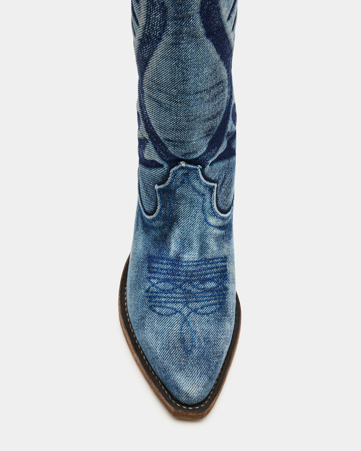 Steve Madden Albany-D Boots in Denim