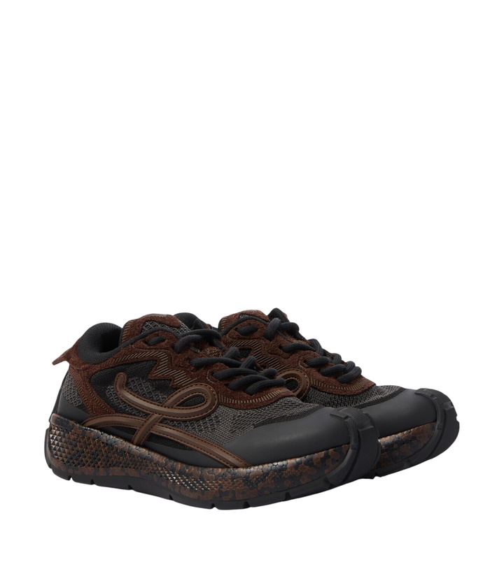 Photo: Loewe Pogo suede-trimmed sneakers