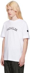 Moncler White Printed T-Shirt