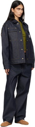 Carhartt Work In Progress Navy OG Arctic Denim Jacket