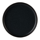 KINTO Black Ceramic Lab CLK-151 Plate Set, 6 in