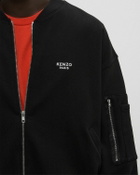 Kenzo KENZO POP EMBROIDERED BOMBER Black Mens Bomber Jacket