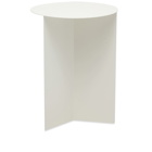 HAY Slit Side Table in High White