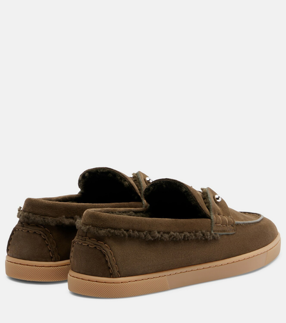 Christian Louboutin Chambeliboat suede loafers