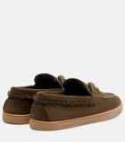 Christian Louboutin Chambeliboat suede loafers