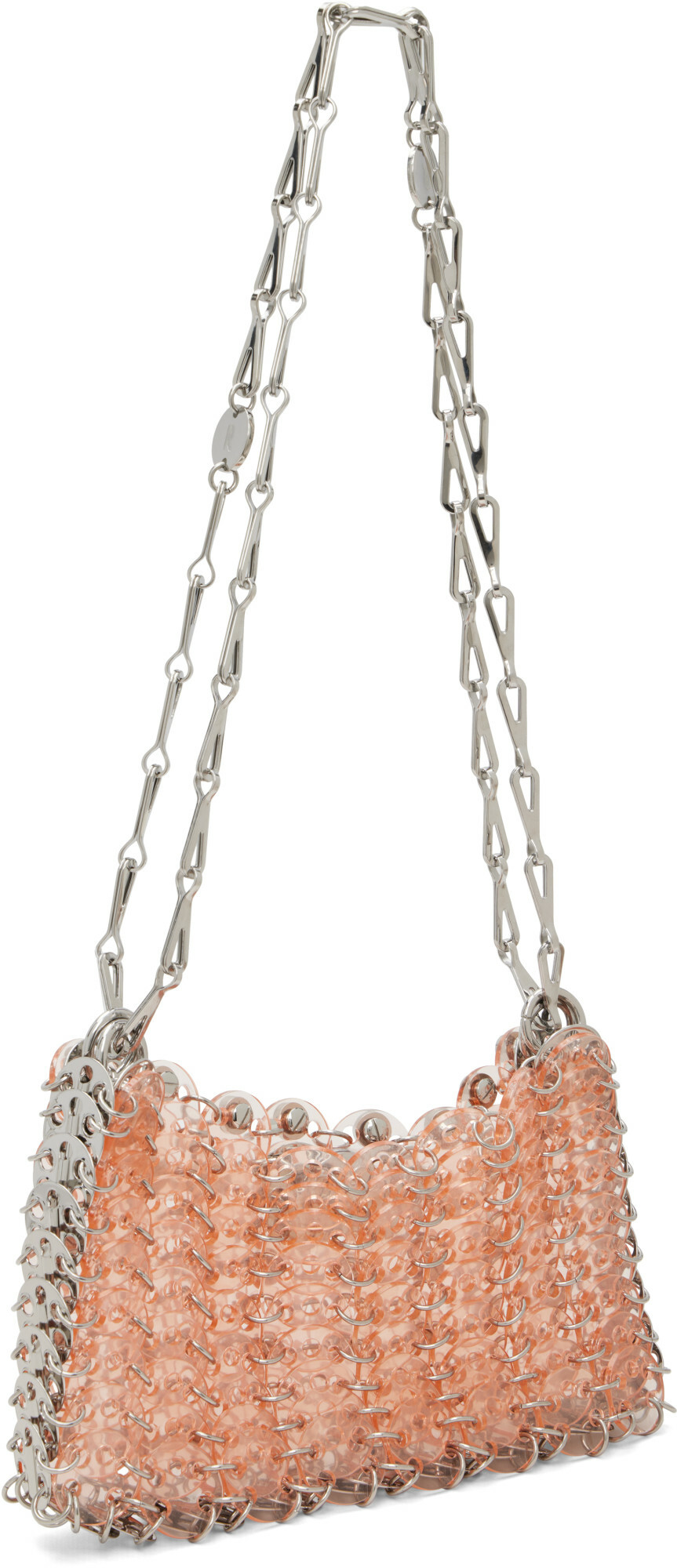 Rabanne Pink 1969 Nano Shoulder Bag