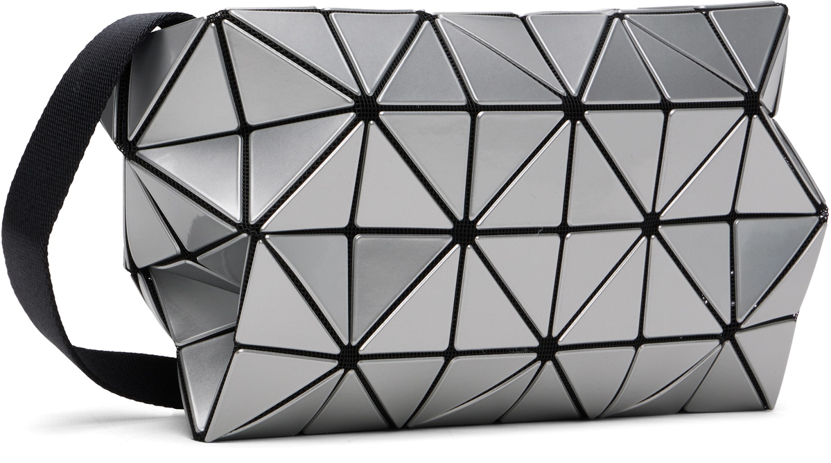 BAO BAO ISSEY MIYAKE Silver Carton Shoulder Bag