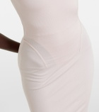 Alaïa Knitted jersey midi dress