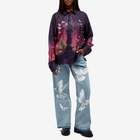 3.Paradis Women's Ladder Silk Shirt in Gradient