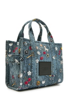 Marc Jacobs The Tote Small Printed Denim Tote - Light Blue - One Size