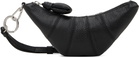 LEMAIRE Black Cross-Body Croissant Coin Pouch