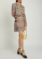 Vivienne Westwood Checked Wool Mini Kilt Multicoloured 1