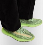 adidas Originals - Yeezy Boost 350 V2 Glow-in-the-Dark Primeknit and Mesh Sneakers - Green