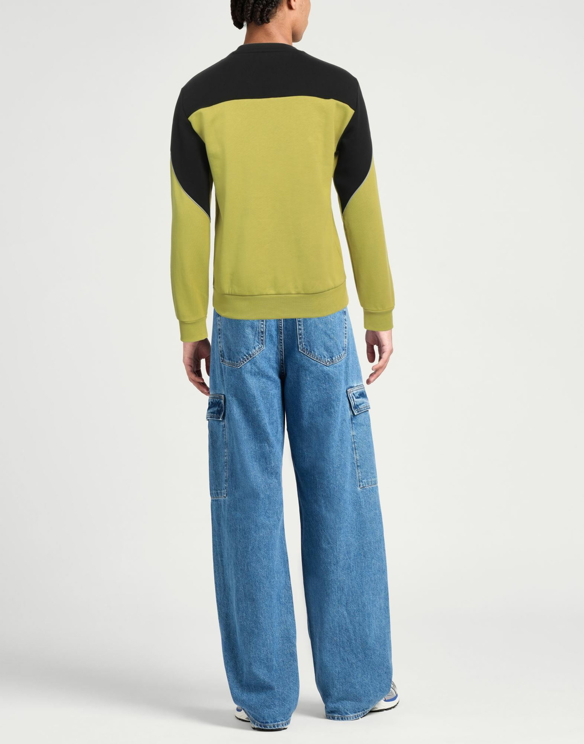 Ea7 Mens Sweatshirt Lime in Green