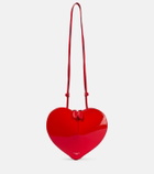 Alaïa Le Cœur patent leather shoulder bag