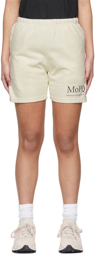 Photo: Museum of Peace & Quiet SSENSE Exclusive Off-White MoPQ Shorts
