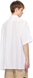 Givenchy White Striped Shirt
