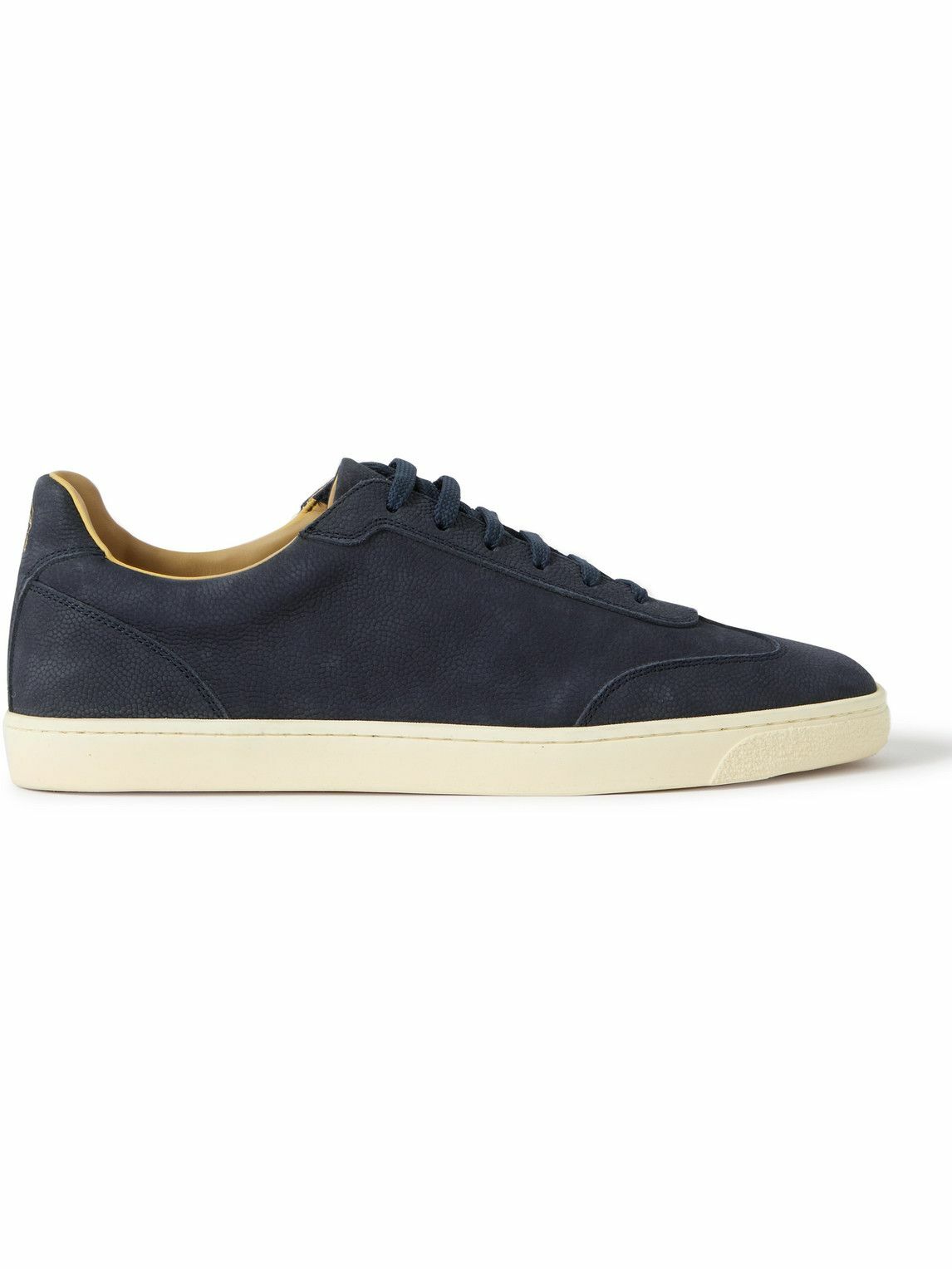 Brunello Cucinelli - Nubuck Sneakers - Blue Brunello Cucinelli