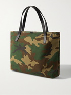 Comme des Garçons HOMME - Nylon-Trimmed Camouflage-Print Cotton-Canvas Tote - Green