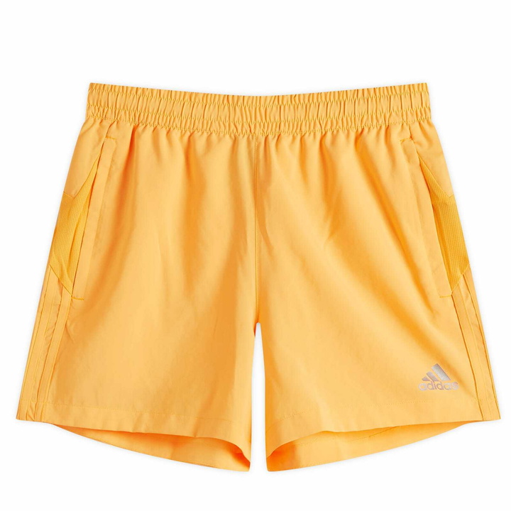 Photo: Adidas Men's Climacool Training Shorts in Flash Orange