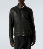Dolce&Gabbana Leather blouson jacket