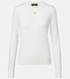 Dolce&Gabbana DG cashmere and silk sweater