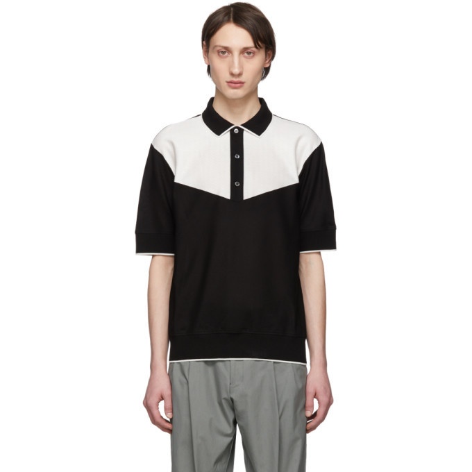 Photo: Paul Smith Black and White Gents Polo