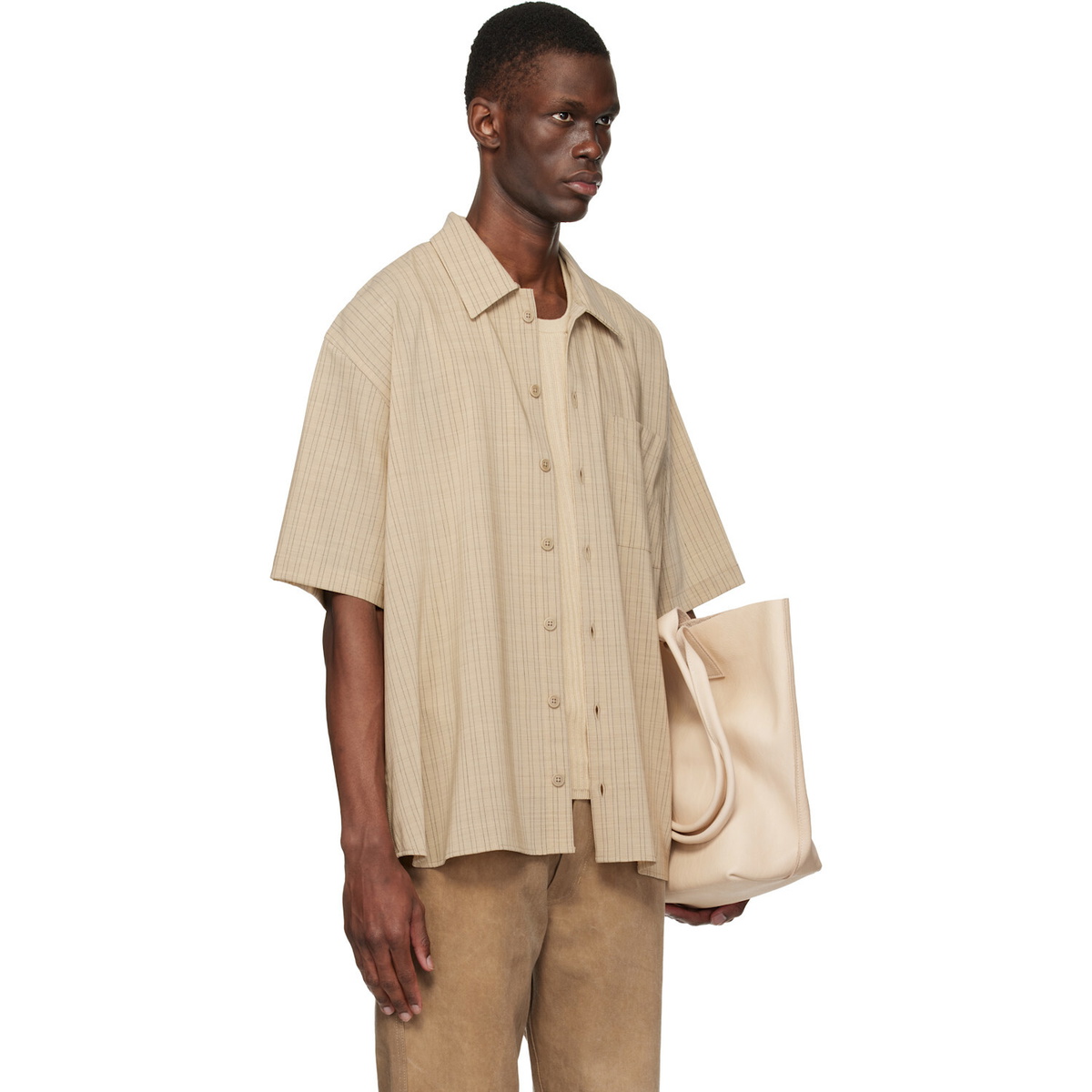 colbo Beige Easy Shirt