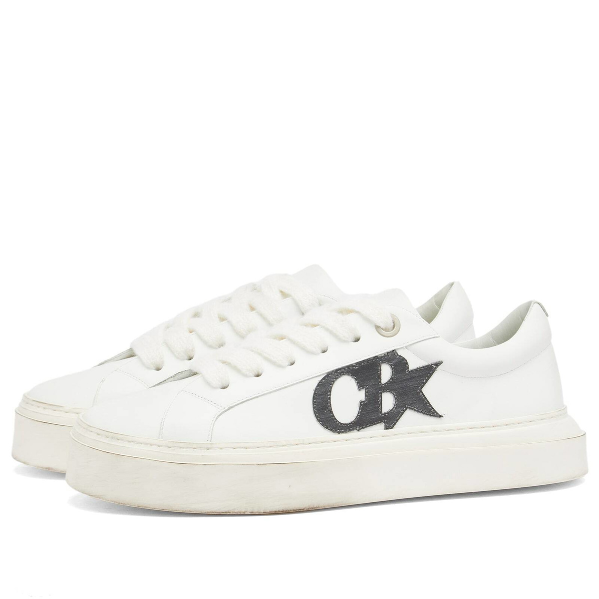 Cole Buxton Men's CB Star Sneaker in White