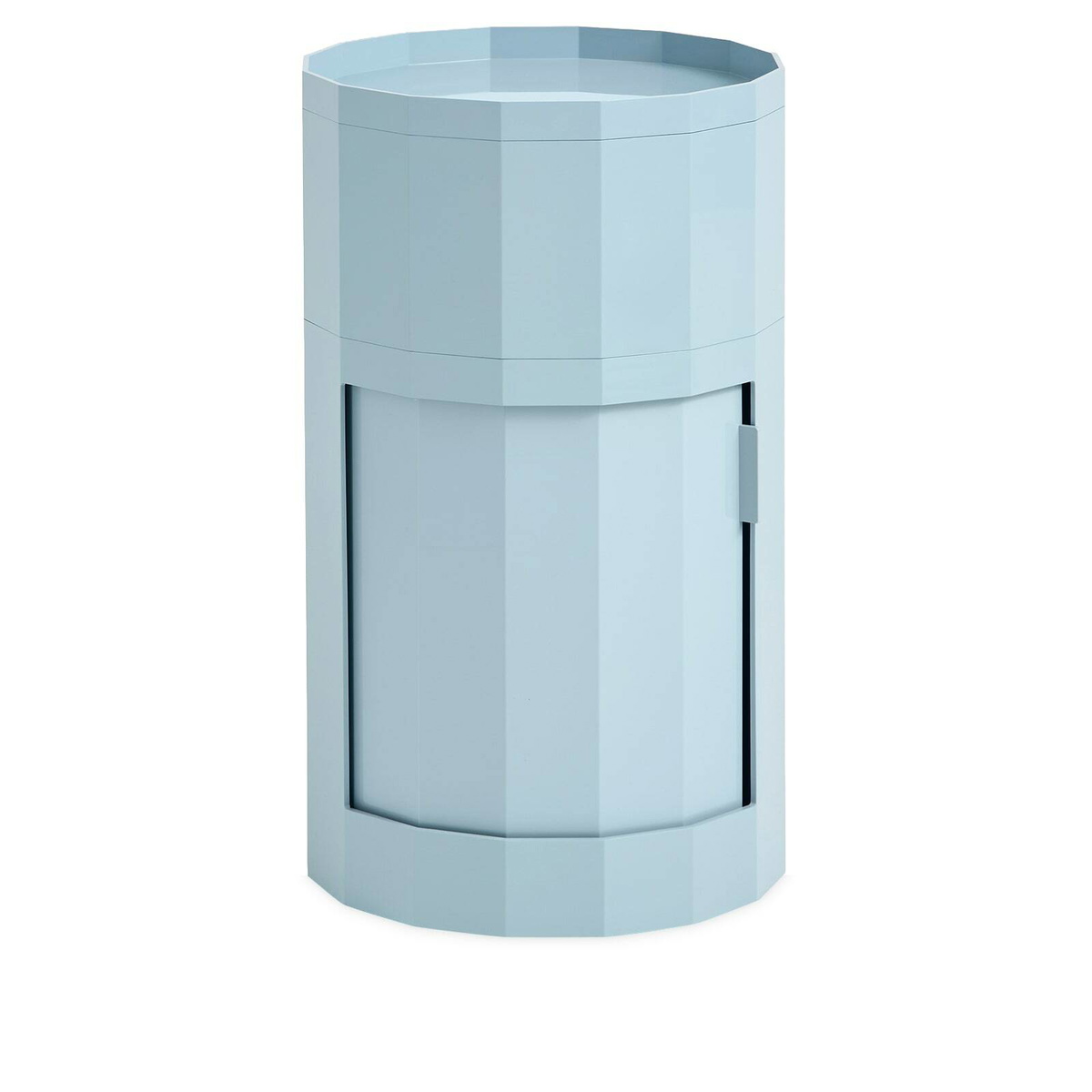 HAY Facet Cabinet - Tall in Misty Blue 