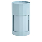 HAY Facet Cabinet - Tall in Misty Blue 