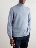 Brunello Cucinelli - Cashmere Rollneck Sweater - Blue