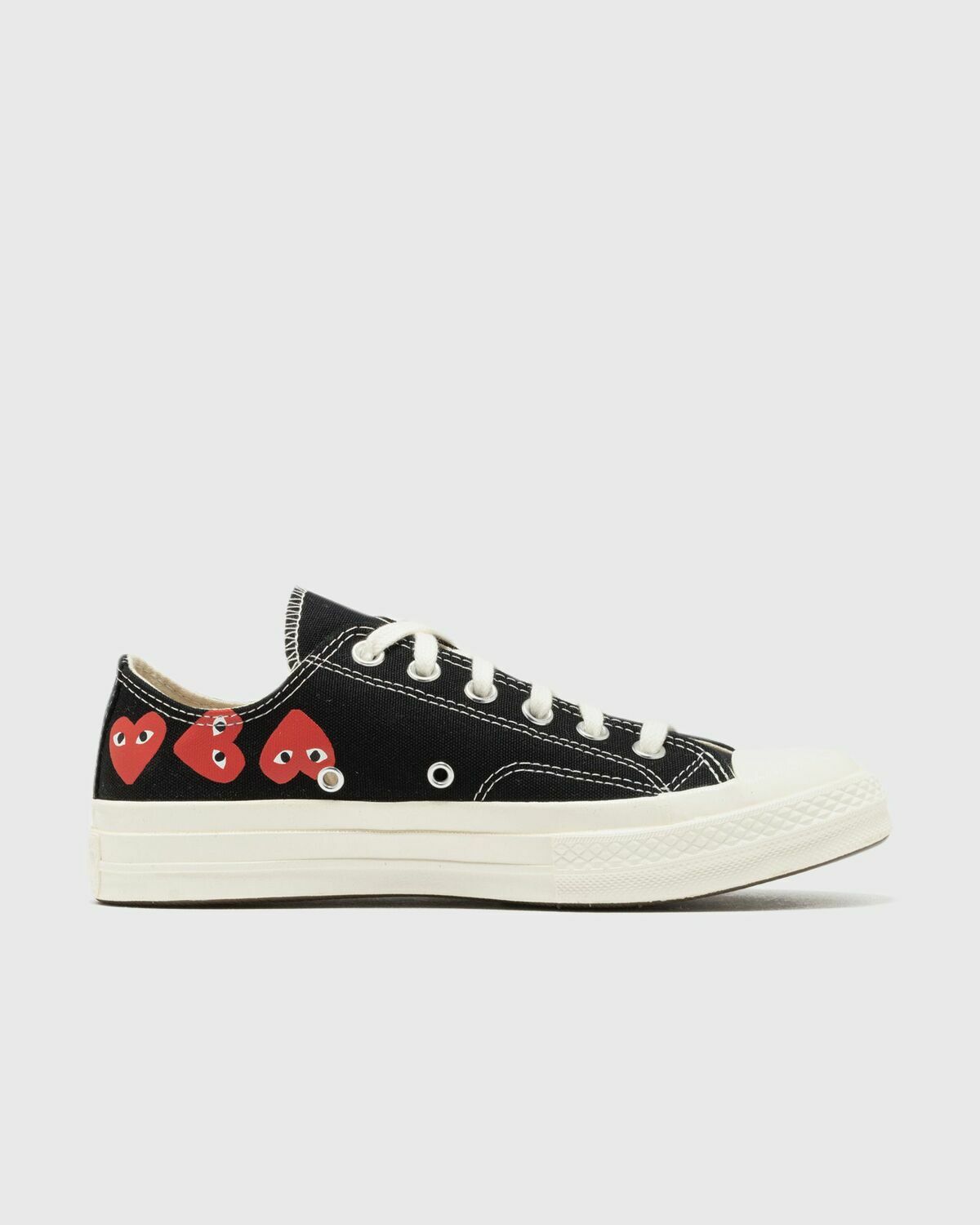 Comme des Garçons Play X CONVERSE Chuck Taylor'70 Multi Heart Low Top black/red Mens Lowtop