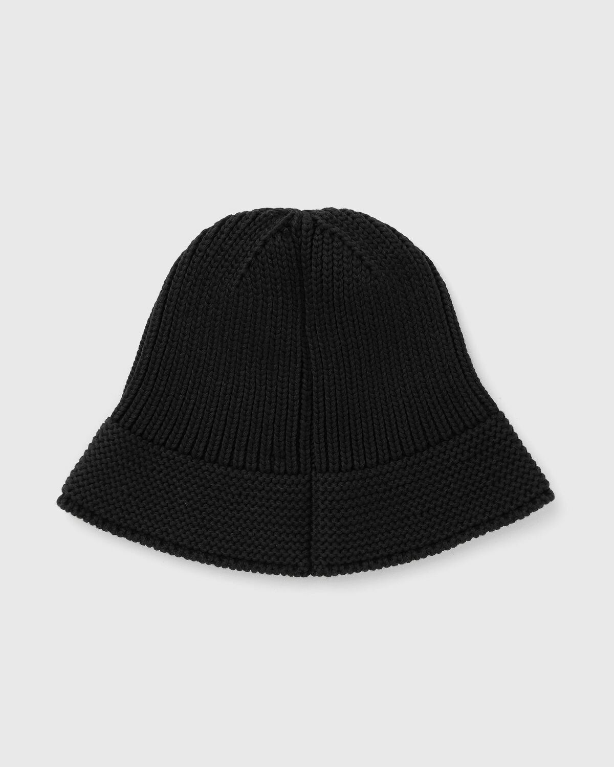 Y-3 KNIT BUCKET Black Mens Hat Y-3