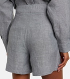 Eres Enjouée linen shorts